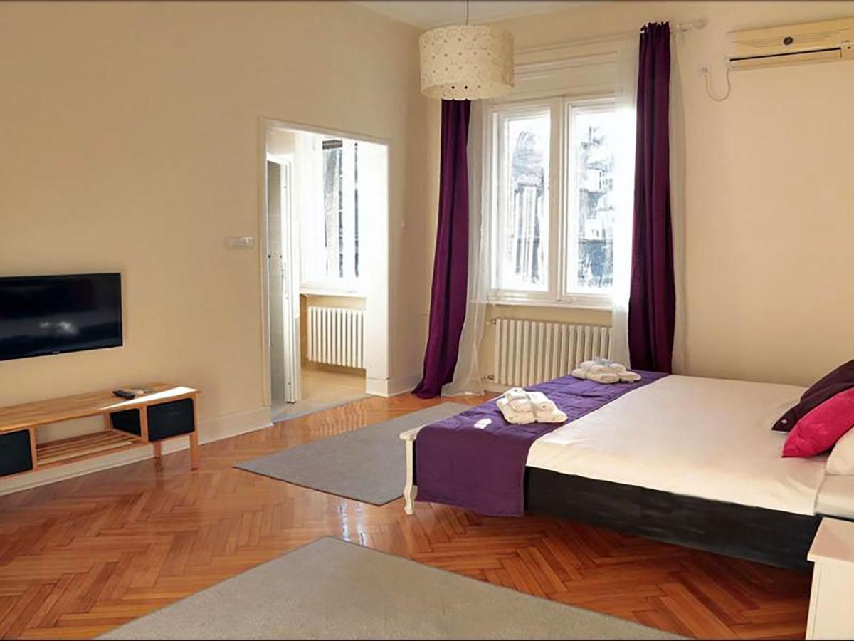 Apartment Central Beograd Bagian luar foto