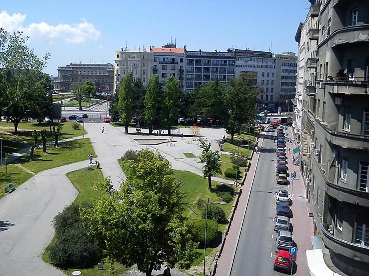 Apartment Central Beograd Bagian luar foto