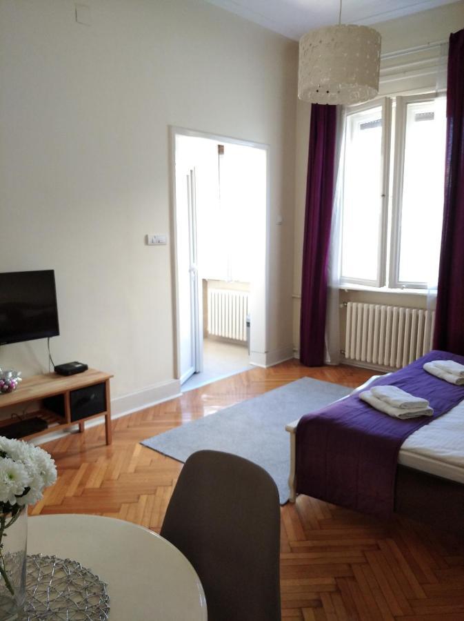 Apartment Central Beograd Bagian luar foto