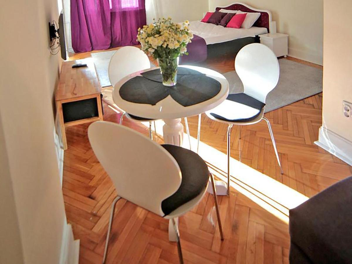 Apartment Central Beograd Bagian luar foto